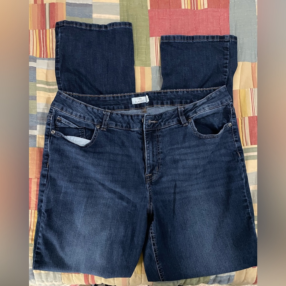 Maurice’s Classic Dark Wash Jeans size 20 X-Long